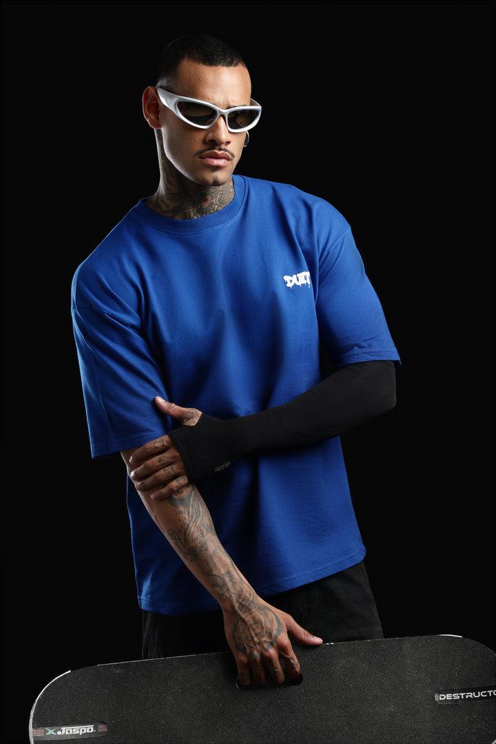 DUIT Core Street Oversized T-Shirt – Royal Blue